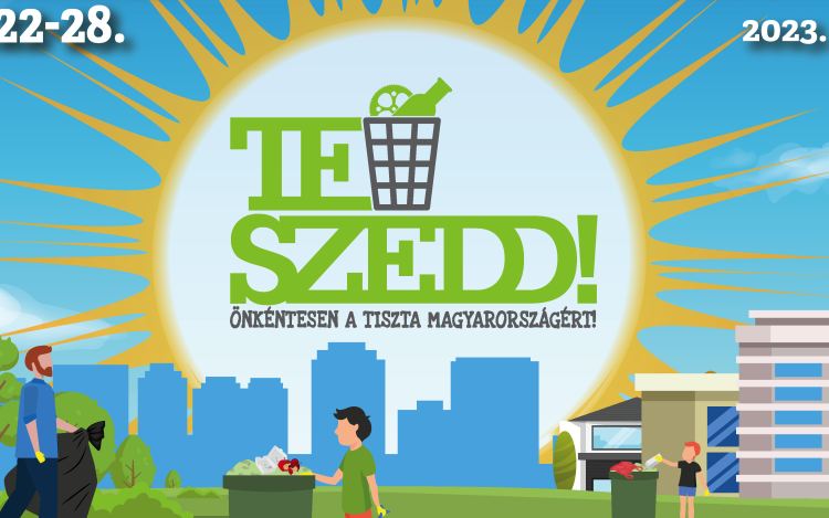 Április 11-ig lehet regisztrálni a TeSzedd! hulladékgyűjtő akcióra