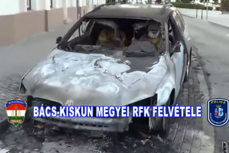 Vádat emelnek a kocsikat gyújtogató fiú ellen - VIDEÓVAL