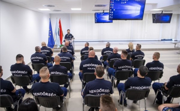 Újabb magyar rendőri egység indul Észak-Macedóniába